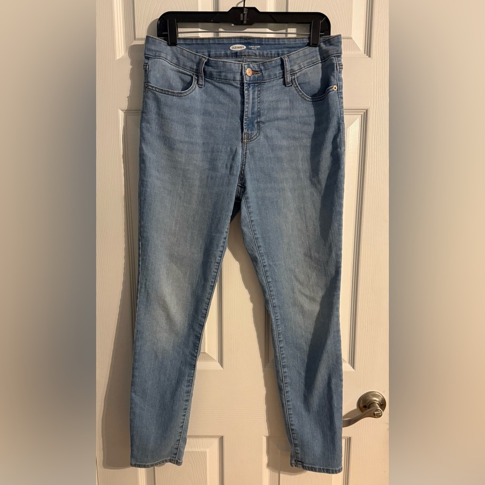 Old Navy Blue Skinny Jeans Classic Style